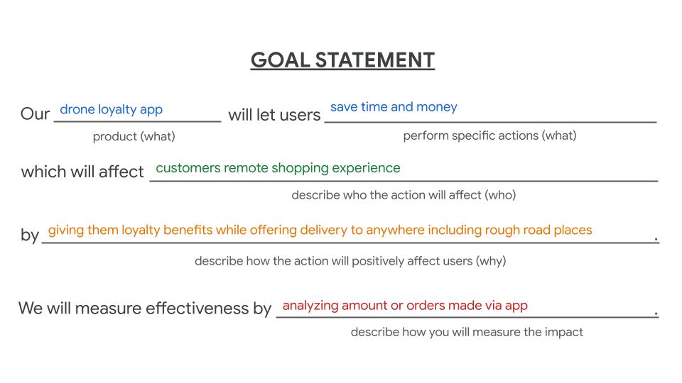 Customer user persona